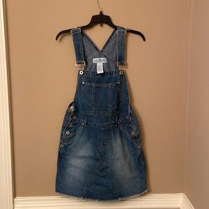 LA Blues Denim overall skirt - size Small